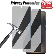 ฟิล์มกันรอยหน้าจอความเป็นส่วนตัว 2 ชิ้น เข้ากันได้กับ Samsung Galaxy S25 Ultra 6.9 นิ้ว ฟิล์มกระจกนิ