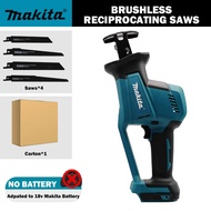 Makita DJR189 Cordless Brushless Electric Reciprocating Saw Rechargeable Wood Metal Cutting Saw Port
