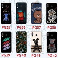 Samsung A8 star/ A9 star case printed with net colors and bears in many beautiful designs