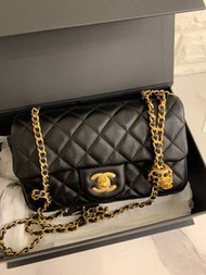 🖤Chanel pearl crush cf20cm❤️‍🔥😍黑色羊皮 核桃金球 爆款