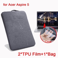 Waterproof Laptop Bag for Acer Aspire 5 A514 Aspire 3 A314 Travelmate P214 Swift5 SF515 11-15.6 Inch Computer Fabric Sleeve Cover Accessories With Handle