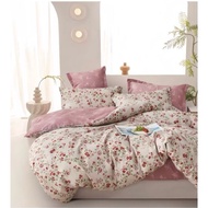 CADAR KARTUN 5D (7IN1) SET WITH COMFORTER 100% COTTON BEDSHEET QUEEN & KING PREMIUM QUALITY