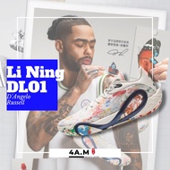 < 4AM Yinxuan > Li Ning Li Ning DLO1 Endorsement Joint Sneakers Nets D'Agelo Russell Basketball Shoe