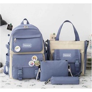 AShop 4 in 1 Kawaii Version Tote Sling Bag Backpack