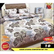 HOT ITEM CADAR 7IN1 COMFORTER SET QUEEN
