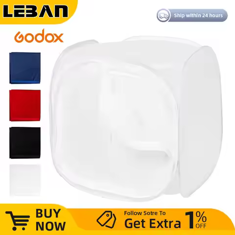 Godox 30x30cm 40x40cm 50x50cm 60x60cm 80x80cm Special Circular Light Shed Light Box Folding Studio P