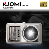 กล้องติดรถยนต์ Nuomi Mi10 FULL HD 1080p WDR G-Sensor Car Dash Cam ภาพคมชัด บันทึกวนทับ บันทึกเสียง