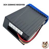 2CH 433mhz / 330mhz REMOTE CONTROL RECEIVER ONLY / AUTOGATE SYSTEM 2 CHANNEL RECEIVER 330 MHZ 433 MH