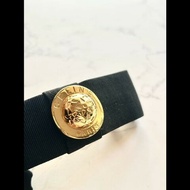 【LA LUNE】稀有中古 Celine 黑金色立體星球 髮夾 頭飾 復古 古董飾品配件