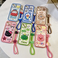 Casing Oppo A57 4g 5g A57s, 3D Sanrio Doll Shockproof Soft Phone Casing Oppo A77 4g 5g A77s Realme N