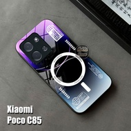 Case poco C85 - Softcase Glass Kaca poco C85 - Casing hp poco C85 - Silicone poco C85 - Casing Xiaom