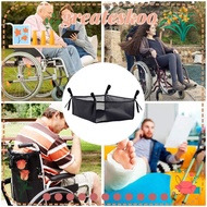 GREATESKOO Cart Bag, Dustproof Durable Wheelchair Storage Bag, Portable Portability Solid Sunscreen Wheelchair Hanging Basket