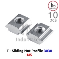 T Sliding Nut M5 for Aluminum Profile 3030