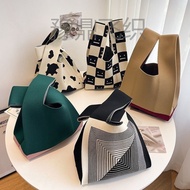 KNOT BAG KOREAN STYLETOTE BAG KNITTED KOREAN BAG KNITTED BAG