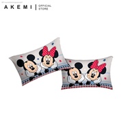 [New product sale] ✤AKEMI Mickey Mouse and Friends Collection 2pcs Pillow Case 510TC (Captain Mickey