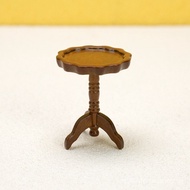 New Product1:12Doll House dollhouse Miniature Furniture Model Scene Accessories Wooden lace small ro