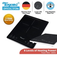 TOYOMI Induction Cooker with FREE Stainless Steel Pot IH 10V10