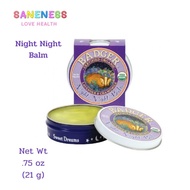 Organic Night-Night Balm Lavender &amp; Chamomile (21 g)