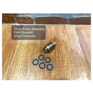 Rear Piston Seal regulator Material FKM Shore90 contents 5pcs High Pressure heat resistant High Pres