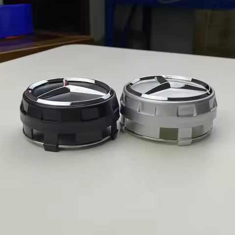 4pcs 75mm A0004000900 Car wheel Hub Cap Emblem badge logo for Mercedes Benz C43 C63 E43 E53 E63 W205