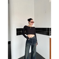 PASSION JEANS "XS-4XL"กางเกงยีนส์เอวกลาง-ต่ำ ใส่แล้วพรางหุ่น ขาเรียวยาว ขากระบอกตรง