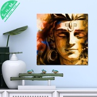 1 Piece Lord Shiva God Yellow HD Printed Canvas Wall Art Posters and Prints Poster Painting Framed Artwork Room Decoration gift idea