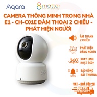 Indoor smart Camera E1 - CH-C01E 2-way conversation - person detection - INSTALLATION SUPPORT
