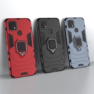 For Oppo A15 A54 A55 A74 A94 A95 A 15 54 55 74 94 4G 5G Shockproof Back Cover + Combo Ring Holder ph