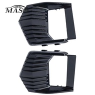 Left Right Car Front Bumper Fog Light Lamp Grille Cover for GMC YUKON XL 2021-2023 (Not For AT4 Mode