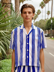 (PAINKILLER) OBELIX SHIRT / เสื้อเชิ้ต แขนสั้น เสื้อผ้าผู้ชาย แฟชั่นผู้ชาย เพนคิลเลอร์ / Fashion men