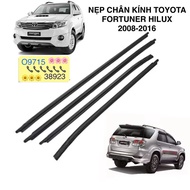 NẸP CHÂN KÍNH TOYOTA FORTUNER HILUX 2008-2016 cao cấp 68161-0k010 68162-0K010 68163-0K010 68164-0K01