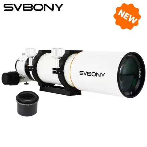 Svbony SV503 80ED Upgraded F7 Telescope Refractor Built-in Flat-Field Astronomical telescope for dee