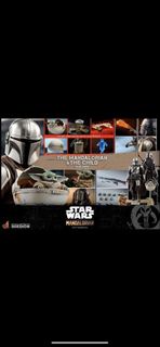Hot Toys TMS015 The Mandalorian & The Child Set Deluxe Version