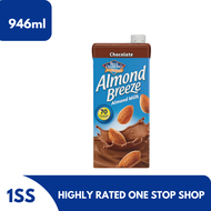 Blue Diamond Almond Breeze Almond Milk Chocolate, 946ml