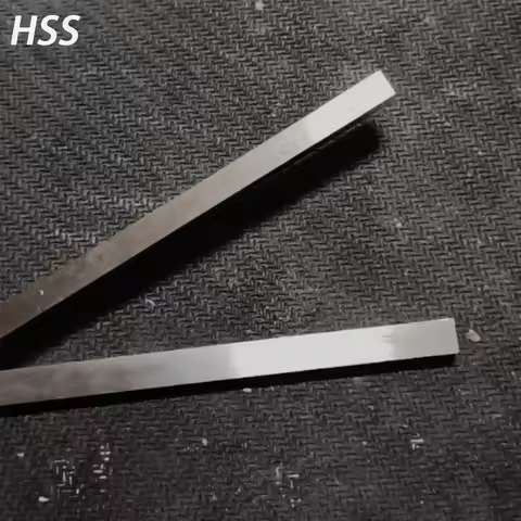 1Pcs HRC60-62 HSS High Speed Steel Square Turning Tools 2x3x200mm ~ 5x80x200mm White Steel Bar Blade