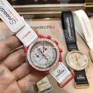 OMEGA X Swatch - 火星  Bioceramic MoonSwatch 斯沃琪 X 歐米茄 手錶 腕錶 禮物(貨號：zh79fu)