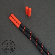 KIPZKAPZ TPR3 Red - Metal Tips Aglets/ Tipping/ Shoelace End/