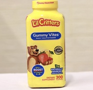 Kẹo dẻo đa Vitamin thiết yếu cho bé - L’il Critters Gummy Vites 300/90 viên mẫu mới