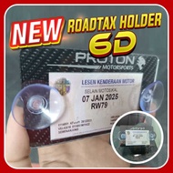 PROTON Roadtax Holder Small Size New Road Tax Car Accessories Kereta Universal Saiz Kecil 2024