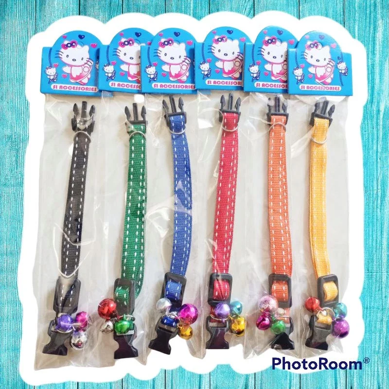 Kalung Kucing Bintik Bintik 3 Lonceng