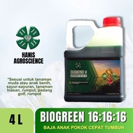 (4L) Biogreen 16:16:16 - Baja Anak Pokok Cepat Tumbuh