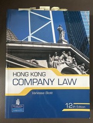 Hong Kong Company Law by Vanessa Stott (12th Edition)