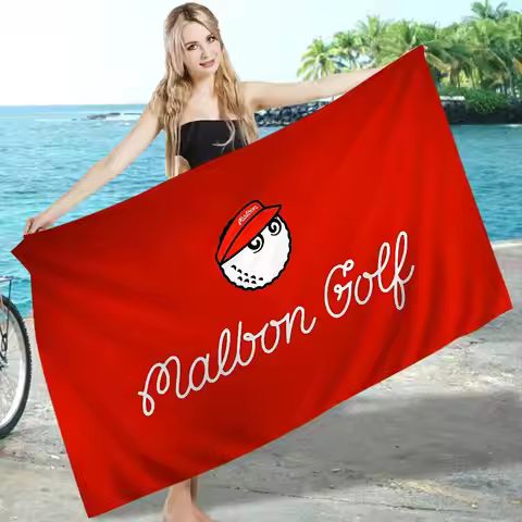 Fashion G-Golf M-MALBON Microfiber Beach Towel Absorbent Quick dry Soft Yoga Swimming Resort Mountai
