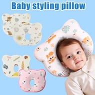 Ergonomic Infant Bedding Pillow with Memory Foam Neck Support for Baby