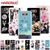 HAMEINUO BTS Bangtan Boys JUNG KOOK V SUGA case phone cover for LG G6 G5 K10 M250N M250 2017 2016