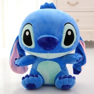 Big Size Disney Stitch Plush Toys Kawaii Soft Blue Pink Elf Disney Stitch Stuffed Doll Cartoon Anime