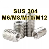 Inlay nut 304 stainless steel inner and outer teeth nut, thread transfer nut, variable diameter scre