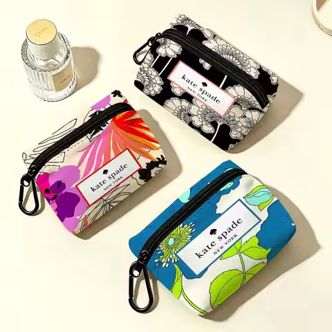 Fashion Brand K-Kate S-Spade Wear-resistant Oxford Cloth Coin Purse Portable Backpack Hanging Card S