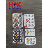 Cupcake Mini Tray / Egg-tart Tray/Acuan Bahulu / Muffin Baking Pan Mini Bunga / Muffin Mini Tray