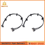 [Baosity3] 2Pcs Power Splitter Adapter Cable Extension Cable for Computer